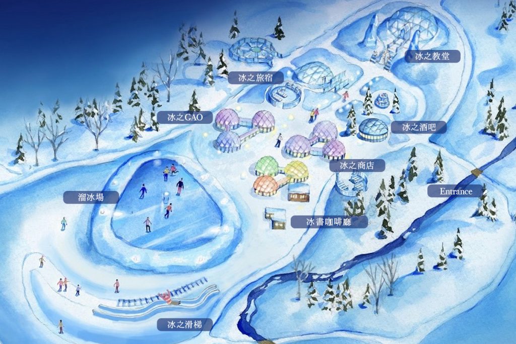 ice village map